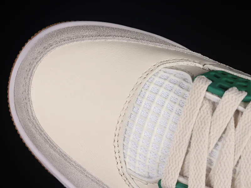 All categories Air Jordan Jordan series basketball shoes Air Jordan 4 Nk SB x Air Jordan 4 "Pine Green" AJ4 Joe 4 joint white green DR5415-103